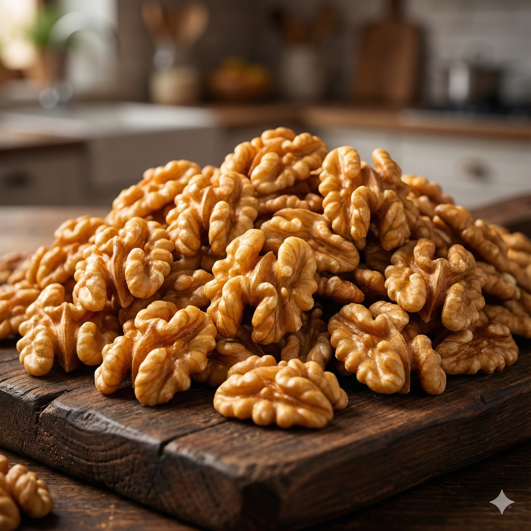 Premium Walnut Kernels (Akhrot Giri, 1kg) – Golden Butterfly Halves